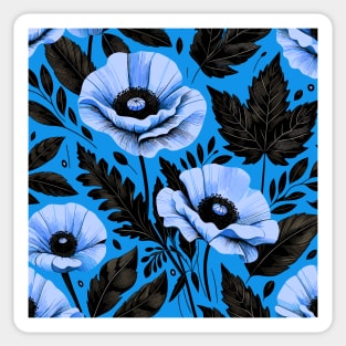 Poppy Flowers Sticker